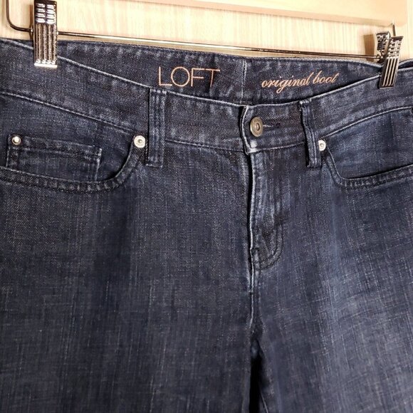 Loft Original Boot Cut Jeans 4 - Picture 5 of 7